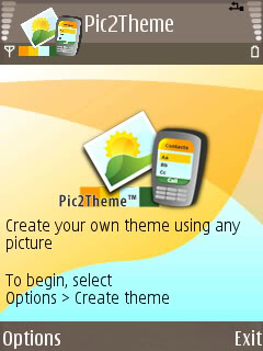 Hướng dẫn tự tạo Theme trên Mobile S60v3 bằng Phần mềm Pic2Theme